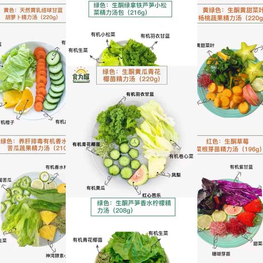 食为耀精力汤食材包(精选有机+生态蔬果原料 商品图0