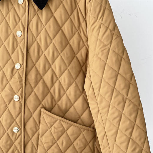 B家同款复古绗缝菱格棉服 | 明星达人挚爱，18岁穿到80岁的“黄金战甲”，经典时髦百搭 商品图4