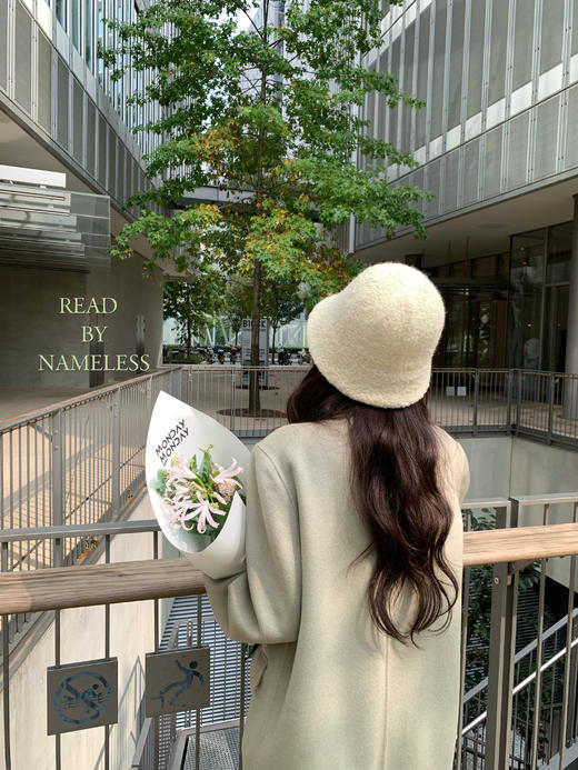 Read Nameless /豆绿色全羊毛双面呢大衣 2024/10/31 商品图2