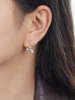 Oflye潮流饰品   欧美小众设计蛇形耳环女高级感冷淡风耳钉简约气质耳饰 商品缩略图0