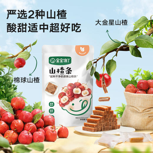 【宝宝馋了】山楂条  山楂原果打浆  送12月+婴幼儿食谱 商品图3