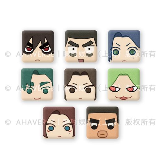 伍六七动画 官方周边 记忆碎片系列 方形PU徽章盲盒 商品图5