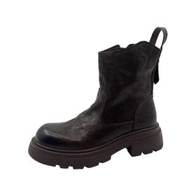 伊伴秋冬加绒保暖休闲潮酷女靴冬靴B24632161