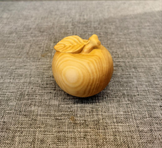平安(苹果)°黄杨木摆件 商品图0
