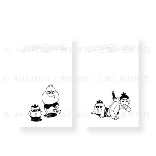 伍六七动画 官方周边 岛民系列 Mini笔记本 商品图4