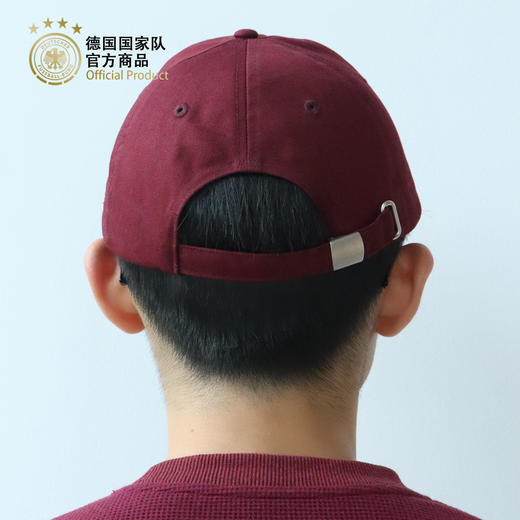 【官方正版】德国国家队 | 酒红棒球帽运动遮阳鸭舌帽刺绣复古休闲潮流百搭 商品图4