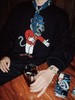 SUPERTOFU(SPTF)/WB-AW24-M003/黑豹门童 手绘图案 针织衫 商品缩略图1