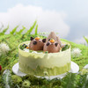 【水豚物语】森林童话蛋糕 手工水豚动物造型 抹茶巧克力夹心牛奶布丁新鲜现做 商品缩略图0