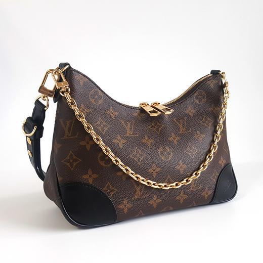 【闲置未使用】LV路易威登BOULOGNE系列M45831老花黑牛角包单肩包女士现售价：16500！241024NJS08 商品图2