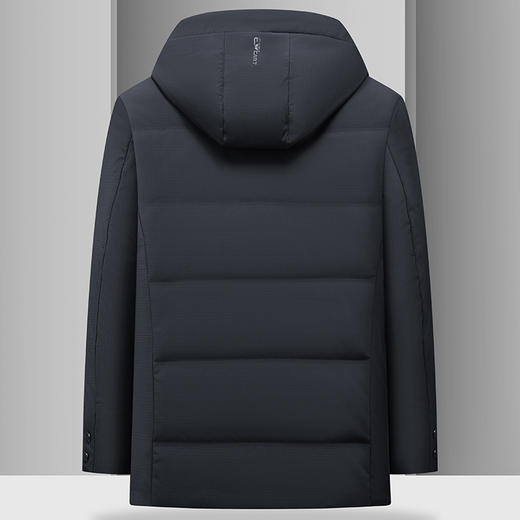 【可拆卸内胆】【新款DKP】大依优型大码三合一羽绒服鸭绒可拆卸帽休闲胖子大码男休闲宽松加肥加大上衣冬季外套 商品图8