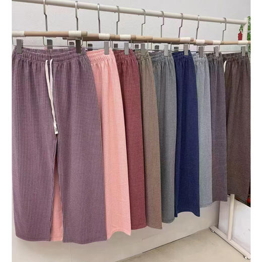 薄绒家居休闲女裤 商品图0