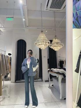 【门店同款】ENJOY冬季翻袖针织开衫 159847553