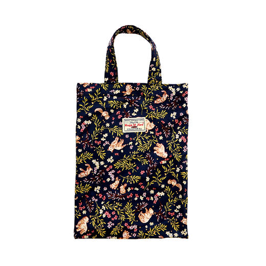 HUJI祤集Ditsy手提袋插画可爱动物 商品图0