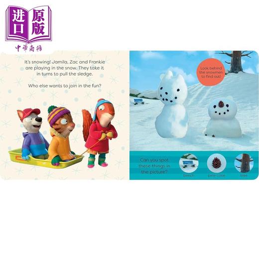 【中商原版】波西和皮普翻翻书 一起过圣诞 Pip and Posy The Best Christmas Ever 英文原版 儿童纸板书 亲子绘本故事书 进口 商品图1