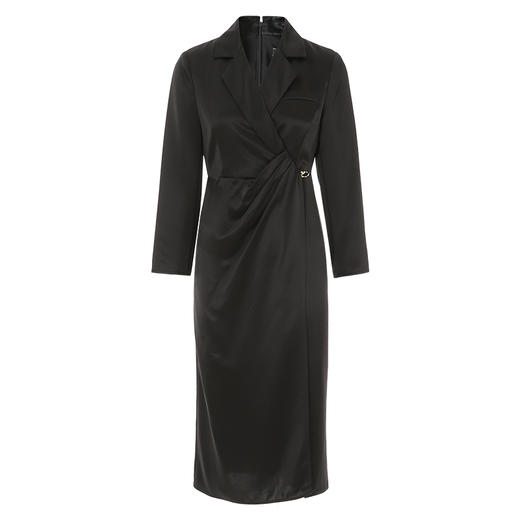 EITIE爱特爱秋季新款洋气修身显瘦百搭气质连衣裙7507214 商品图6