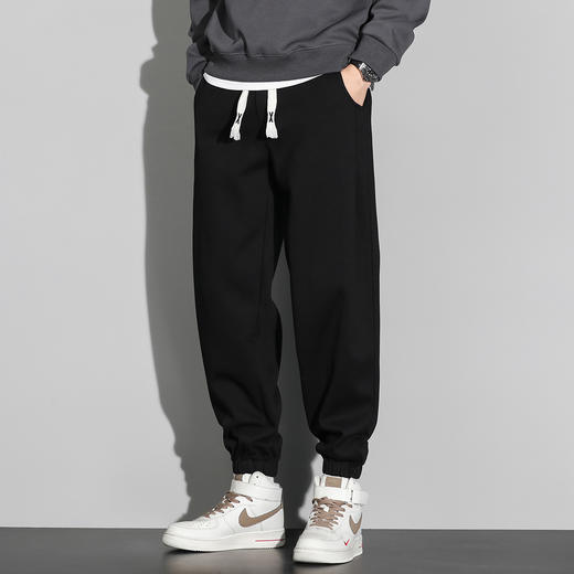 【新款DQ】大依优型大码束脚休闲长裤男舒适休闲简约百搭加肥加大男装潮款 商品图1