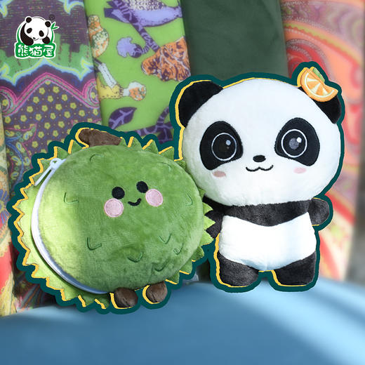 熊猫屋PANDAHOUSE 潘兜水果变身毛绒公仔   送纸袋 商品图0
