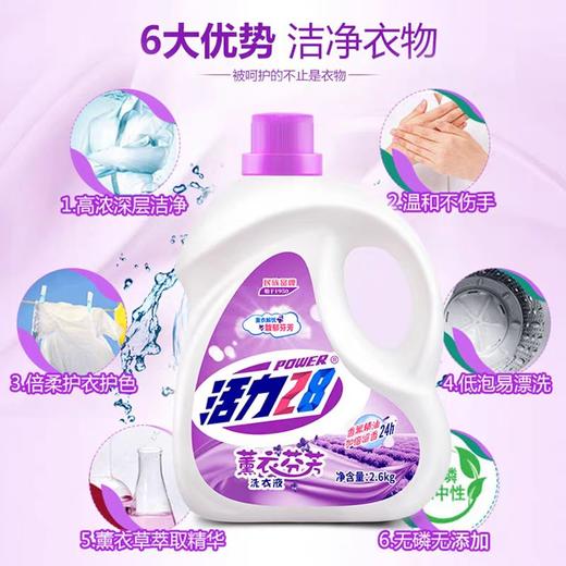 活力28薰衣草芬芳洗衣液2.6kg 商品图0