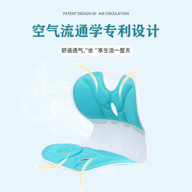 福利价39元❗️❗️❗️【坐久无烦恼】护腰矫姿坐垫 防驼背儿童座椅 端正坐姿 贴合脊椎 护腰按摩