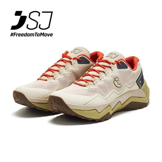 2024秋冬新款SJ男士网布越野跑步鞋 户外登山徒步防滑休闲鞋TRAIL 商品图3