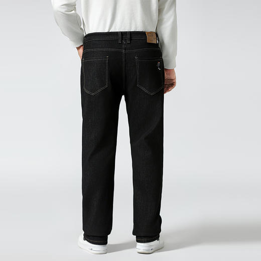 【加绒】【特大码】【新款DMR】大依优型大码男装牛仔裤加肥加大号宽松长裤舒适直筒胖子裤子 商品图5