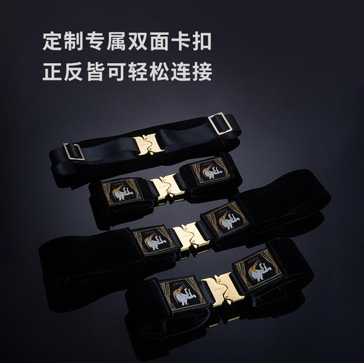 【UPKO】「咔哒」卡扣任意组合束缚套装-手脚颈腿束缚套装 商品图2