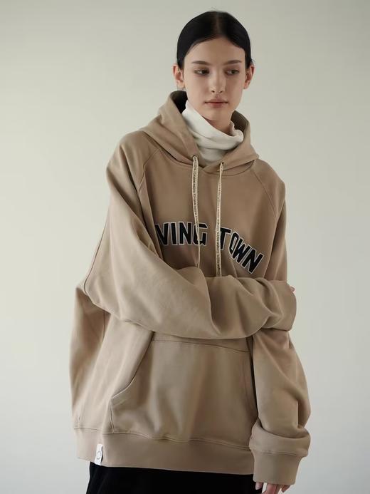 LIVINGTOWN/LT重磅460G贴布绣连帽卫衣  不加绒 商品图3