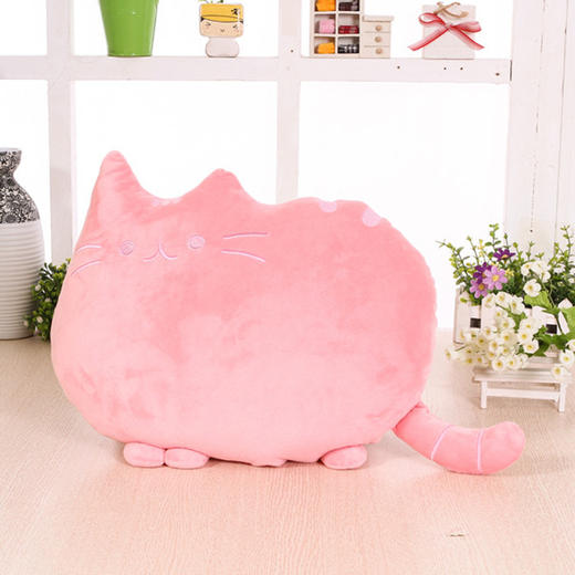 【卡通饼干猫抱枕】沙发装饰枕卡通抱枕可爱猫咪抱枕沙发靠垫办公室靠枕毛绒创意家居。ry 商品图8