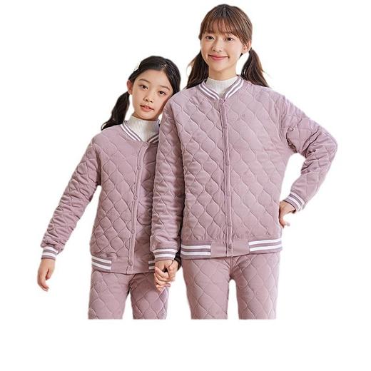 【桑蚕丝+山羊绒超聚暖校服神器】SIIJJEYY秋冬季新款儿童保暖背心上衣裤子内穿男女童加绒蚕丝校服神器棉裤内胆蚕丝羊绒加厚保暖系列 商品图4