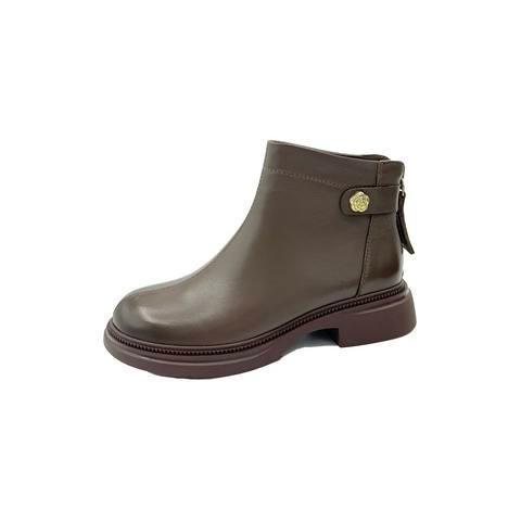 伊伴加绒保暖冬季冬靴女鞋B24600180 商品图5