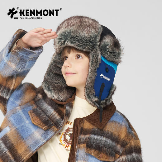 卡蒙儿童加倍保暖 三防雷锋帽KM-4471 商品图9