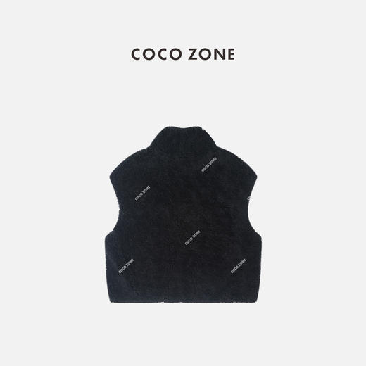 COCO ZONE 秋冬简约显瘦设计感立领拉链外套CC2D2623 商品图1
