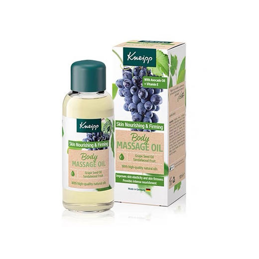 德国Kneipp克奈圃身体紧致全身保湿护肤葡萄籽按摩精油100ml 商品图4
