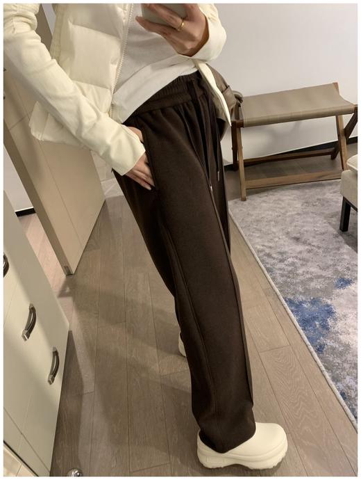 王牌保暖❗️醋酸羊毛加厚绒感直筒 裤 商品图11