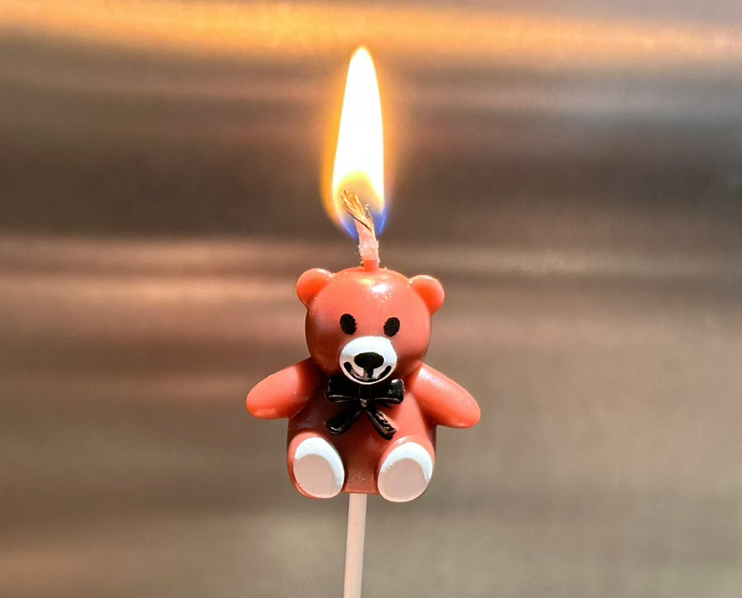 小熊蜡烛