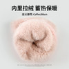 秋冬季半指手套毛绒加厚纯色日系甜美百搭保暖防风露指可触屏护腕 商品缩略图1