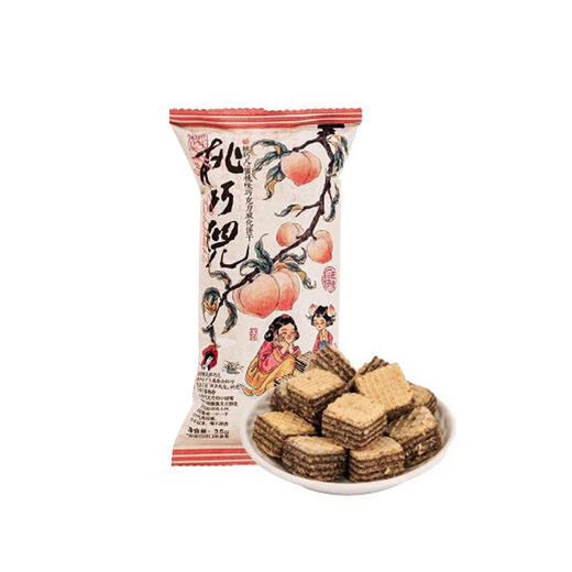 茶颜悦色蜜桃味巧克力威化35g 商品图0