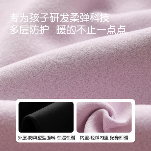 【高腰护肚】380g秋冬中大童女童打底裤鲨鱼裤芭比裤长裤女儿童鲨鱼裤 商品图3