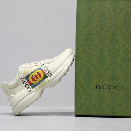 古驰-Rhyton经典老爹鞋系列情侣款鞋底厚底5cm（HC） 商品图5