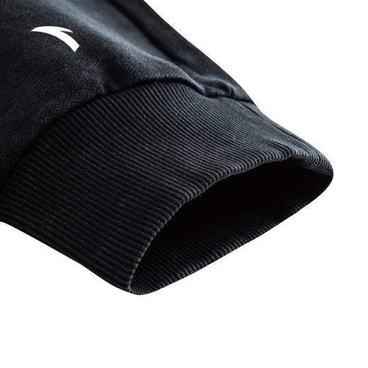 安踏（ANTA）凯里·欧文系列丨美式运动长裤男纯棉耐磨黑色裤子172441303 商品图5