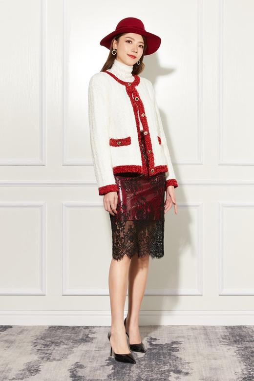 Le Malene 优雅香奈儿风毛织开衫 11180 商品图1