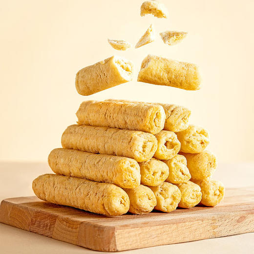 MM 山姆 北田（PeiTien）综合谷物坚果香脆卷（膨化食品）鹰嘴豆蛋黄口味 680g（10g*68） 商品图1