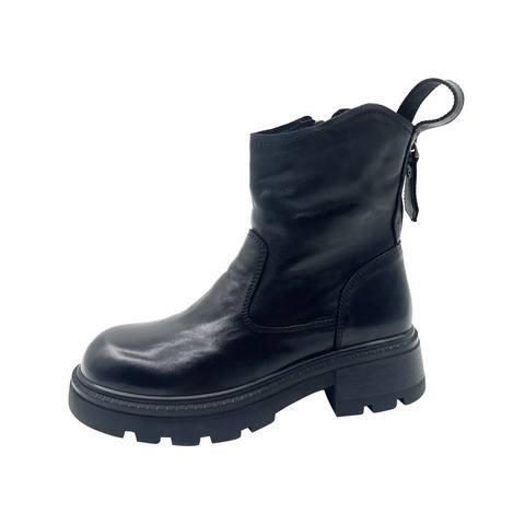 伊伴秋冬加绒保暖休闲潮酷女靴冬靴B24632161 商品图1