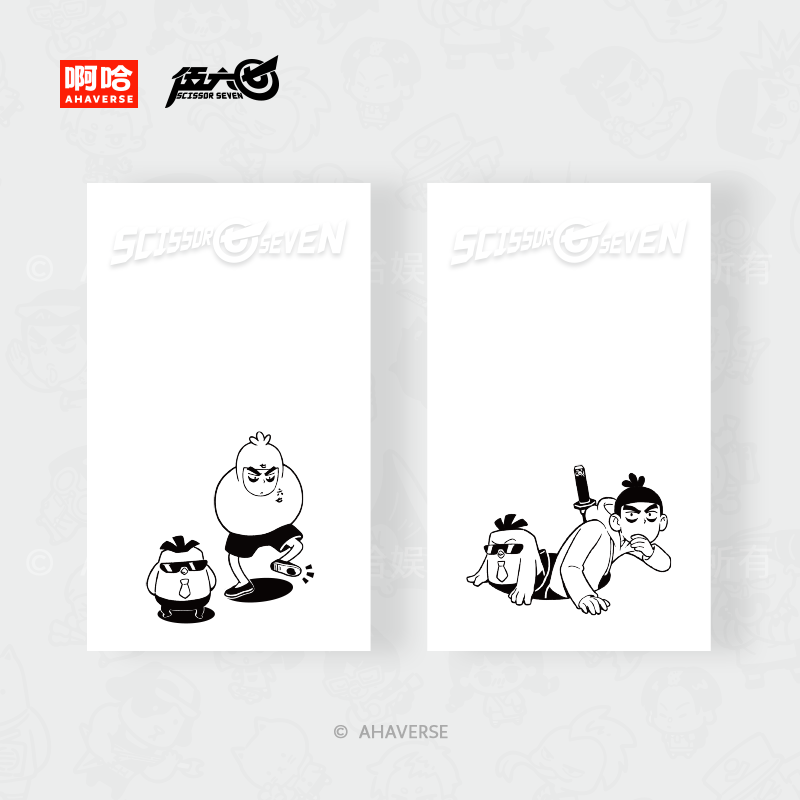 伍六七动画 官方周边 岛民系列 Mini笔记本