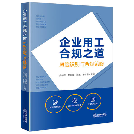 企业用工合规之道：风险识别与合规策略 亓伟龙 贺继征 陈锐 游本春主编 法律出版社 商品图0