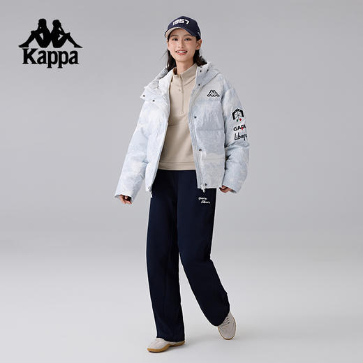 Kappa卡帕背靠背冬季新款保暖运动羽绒服户外防寒短款休闲外套女 商品图4