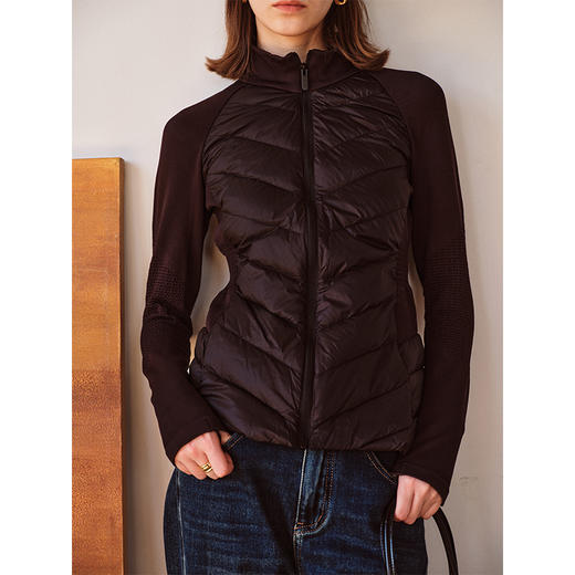 从“绒”入冬 拥抱温暖 无缝羽绒服 轻盈保暖 修身显瘦 品质鹅绒 蓬松柔软 商品图2