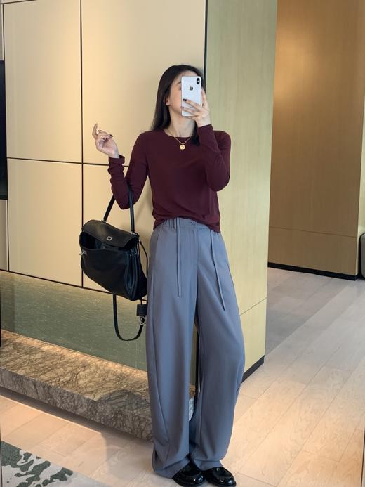 26年年初福利~7折！格雷系穿搭的宽松西装裤 商品图2