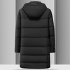 【可拆卸帽】【新款DKP】大依优型大码中长款羽绒服鸭绒休闲胖子大码男休闲宽松加肥加大上衣冬季外套 商品缩略图2