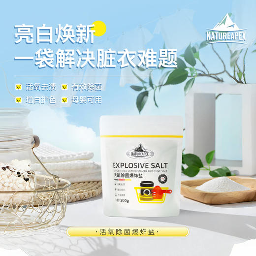 NATUREAPEX-冰川山脉 活氧除菌爆炸盐 商品图0